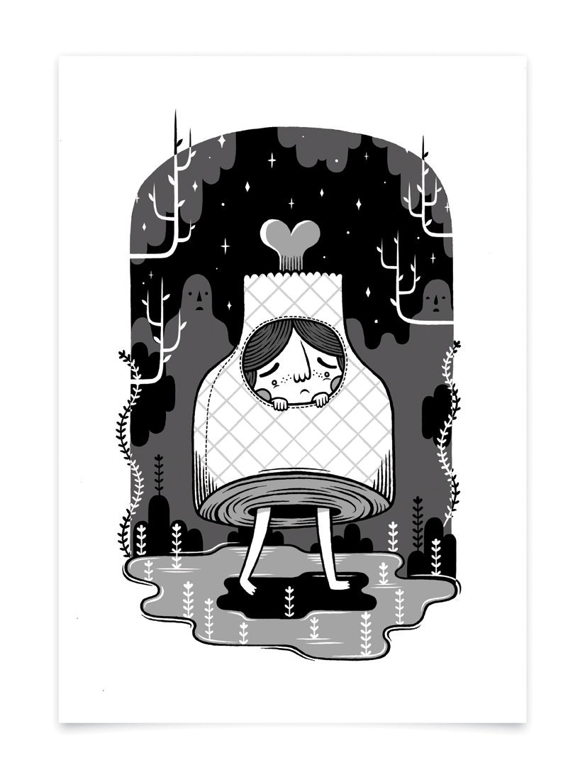 Scout Finch - Art Print (A3)