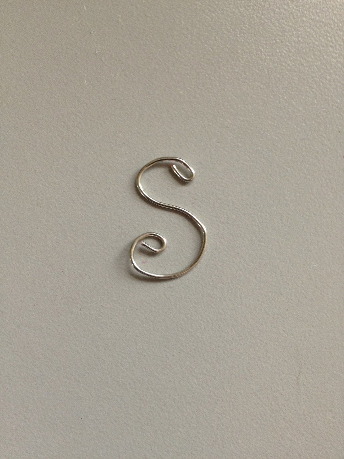 Letter S Silver