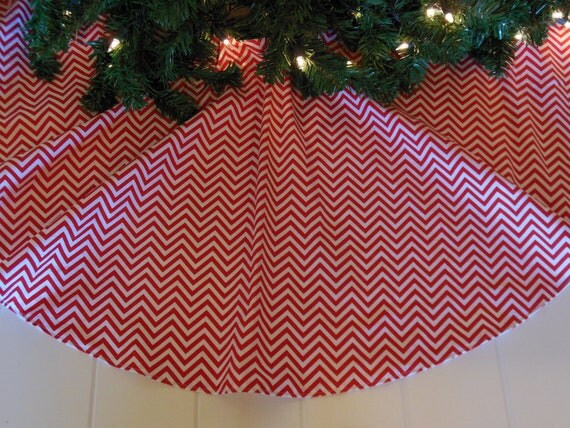 chevron christmas tree skirt red and white by kaysgeneralstore chevron christmas tree skirt red and white by kaysgeneralstore