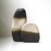 Modernist Bud Vases Abstract Sculptural Pair Artist Handmade