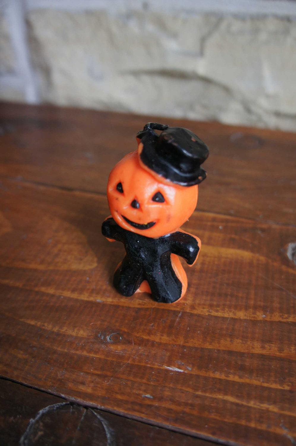 Halloween Candles Jack o Lantern Pumpkin Witch Orange and Black Instant Collection