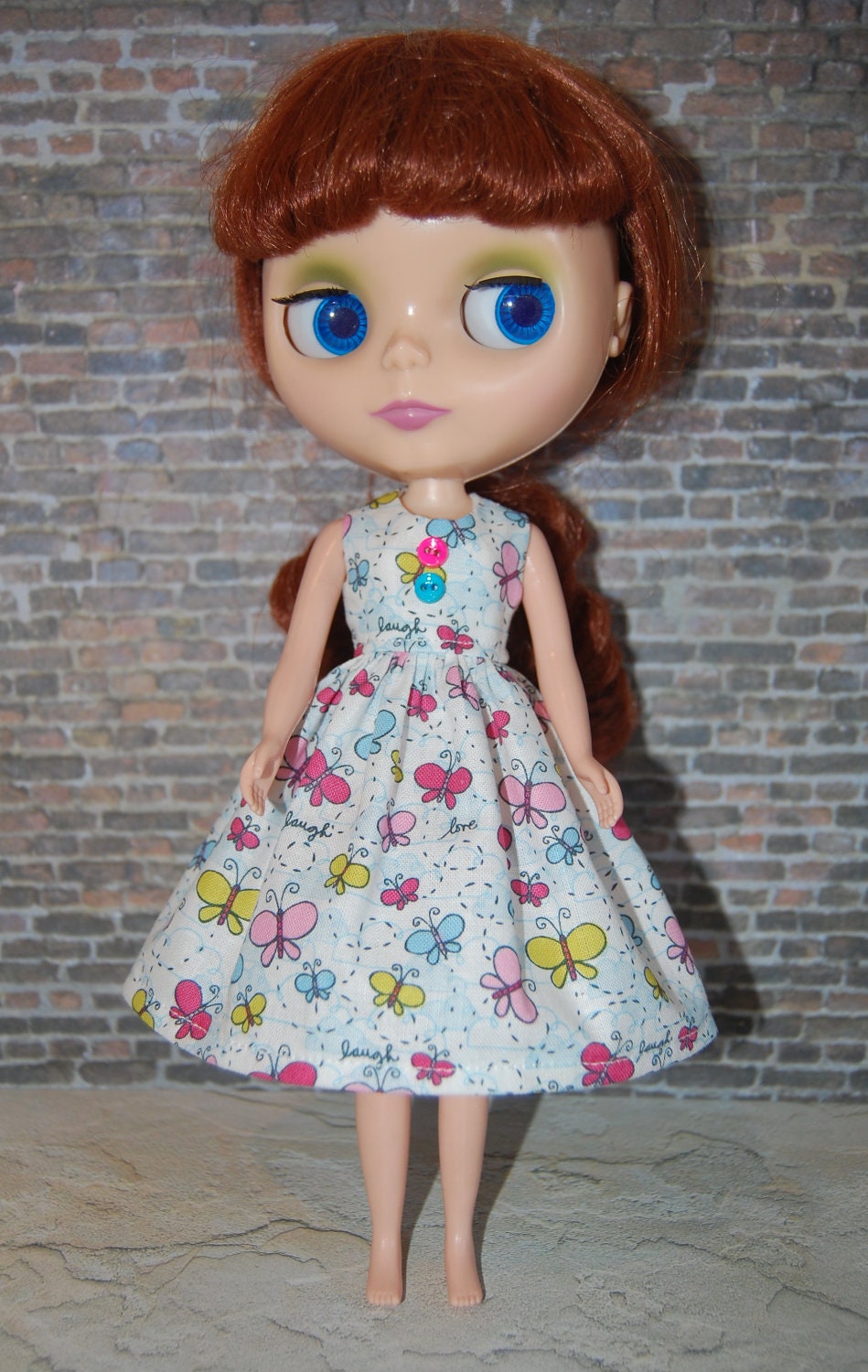 Blythe Dress - Butterflies and Buttons
