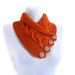 Tangelo neckwarmers, autumn, wool, hand-knitted,fashion,gift,