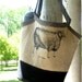 Knitting Project Bucket Bag