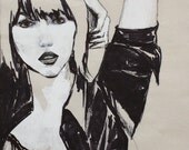 Art Print Postcard: Anne