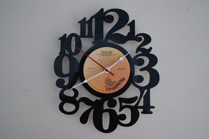 Vinyl Record Album Wall Clock (artist is Phil Driscoll)