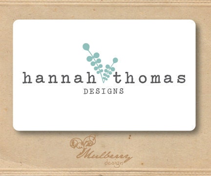 One Of A Kind Premade Logo Design, Will Not Be Resold (Includes Watermark)