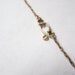 Brass Necklace, Geometric Jewelry, Metal Bead Necklace, Minimalist and Modern