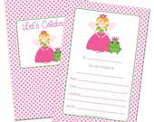 Princess Themed Fill-In Party Stationery Package (Qty 12) Il_170x135
