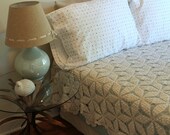 Vintage Crochet Cotton Coverlet