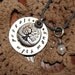 Tree of Life Hand stamped Necklace with 20" popcorn chain as pictured.... With or without Pearl