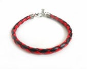 Jewelry bangle leather bracelet men bracelet women bracelet unisex bracelet simple bracelet  woven leather bracelet sh-0715