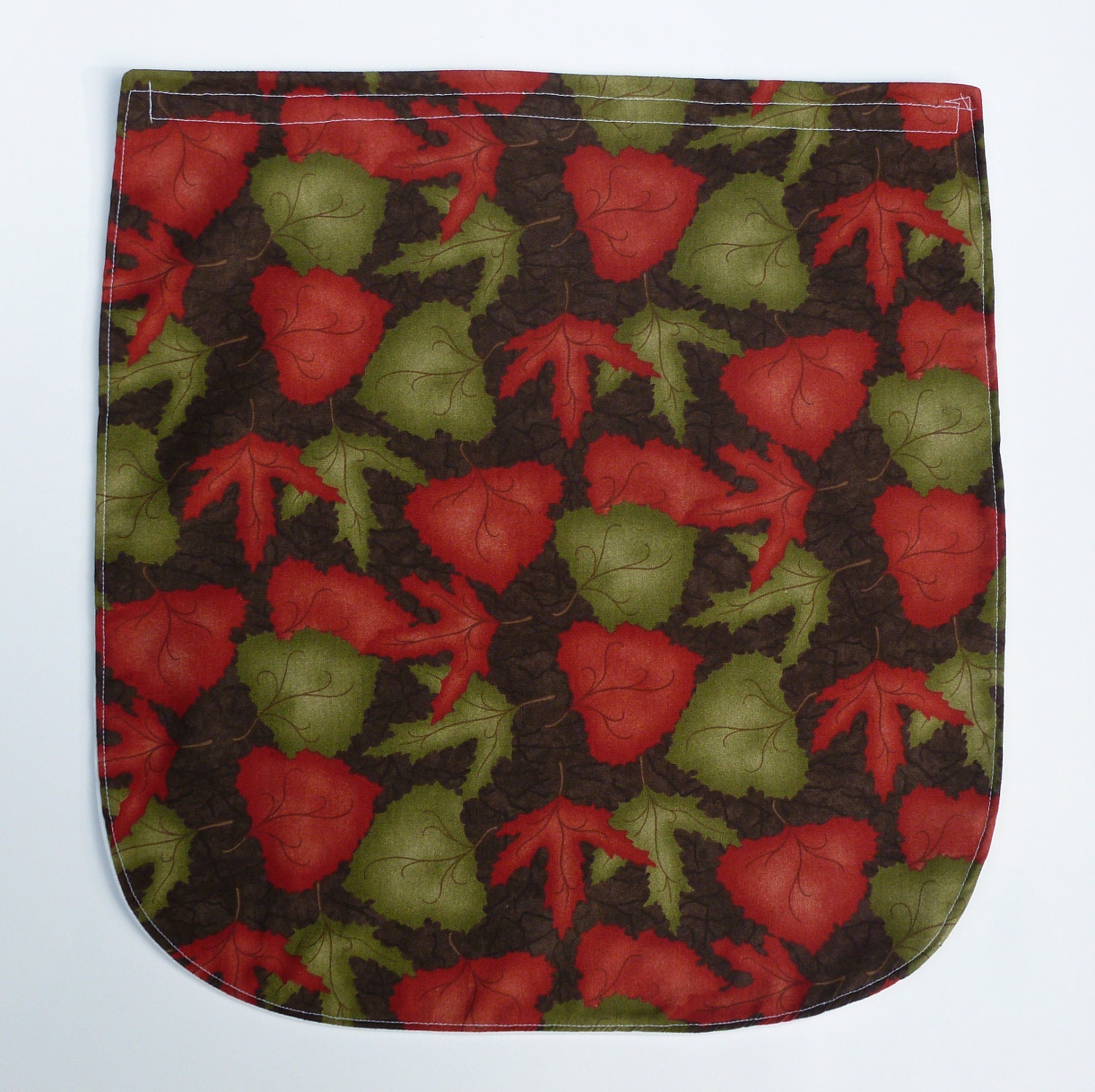 Adult Bib, mate,leaves,fall, brown,holiday