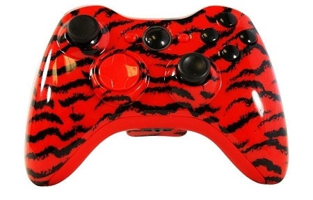 Xbox 360 Controller Custom Hydro-Dipped