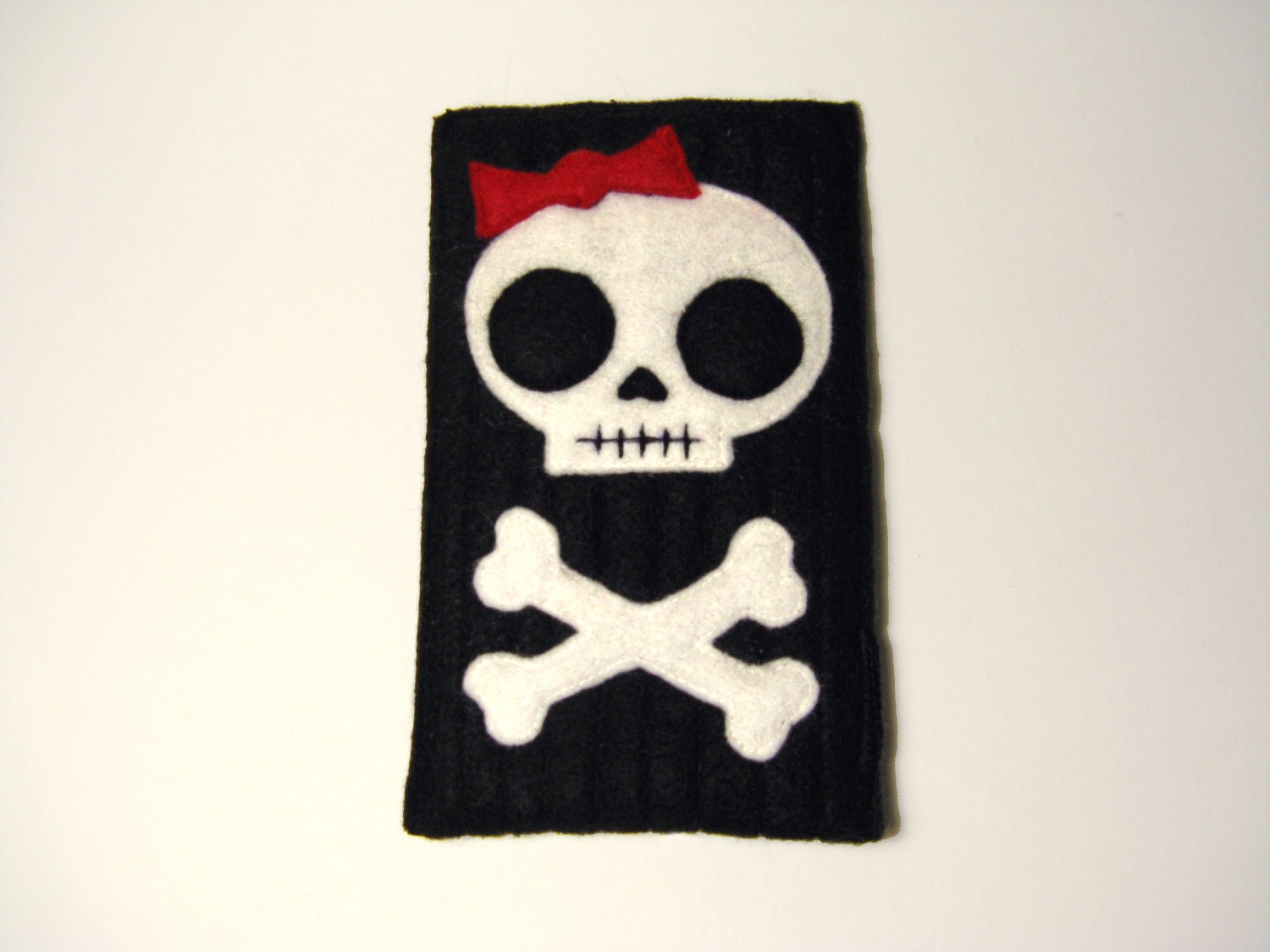 Skull Cell Phone Sleeve - iPhone Case/iPod Case - MADE TO ORDER