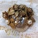 Vintage Miriam Haskell Brooch - Signed Pearl Pin
