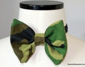 Army fatigue bow tie