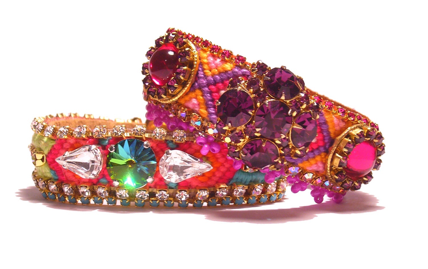 Rhinestone Friendship Bracelet - Road to India