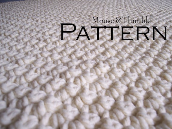 Chunky Long Lap Afghan Throw Beginner Crochet PATTERN PDF 102x147 Large Chunky Crochet Blanket For Beginners Chunky Long Lap Afghan Throw Beginner Crochet PATTERN PDF 102x147 Large Chunky Crochet Blanket For Beginners