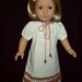 American Girl Doll clothes 18 inch Native American Peasant style doll dress