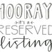 RESERVED Custom Square Magnets for Erin