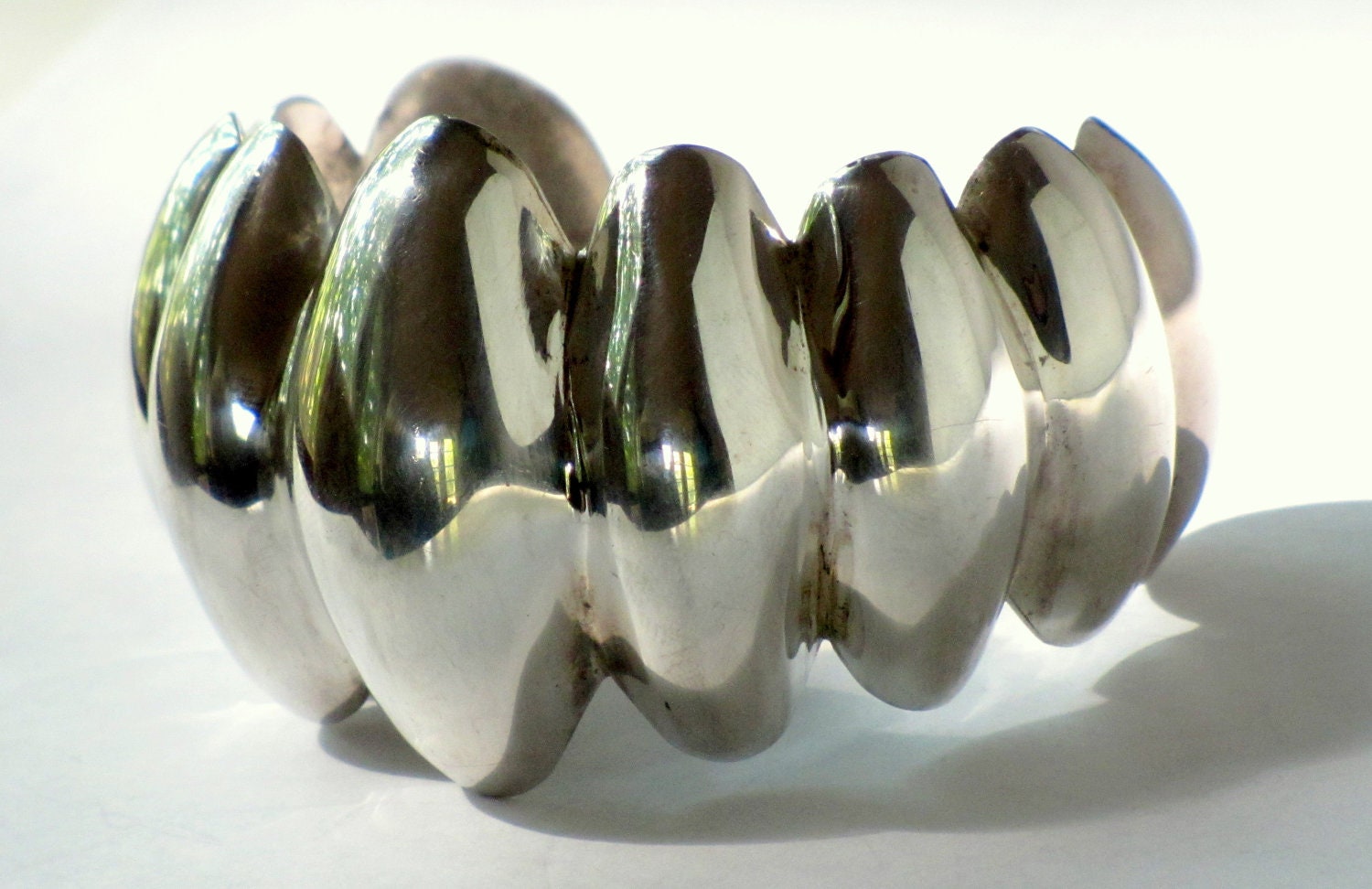 Taxco Rodrigo Mexican Silver Cuff Bracelet