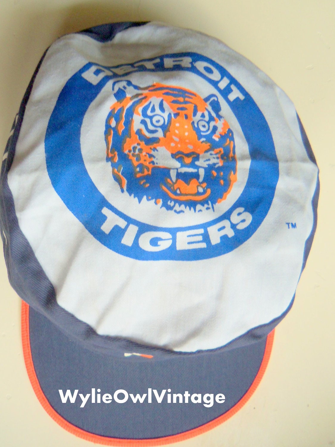 Vintage Detroit Tigers Baseball Hat 1980s