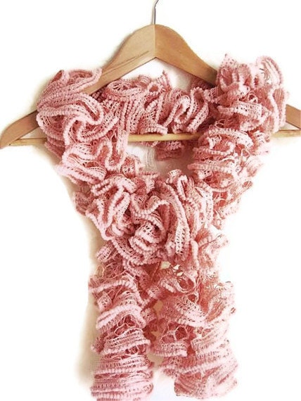Handmade Ruffle Scarf - Flamenco Scarf