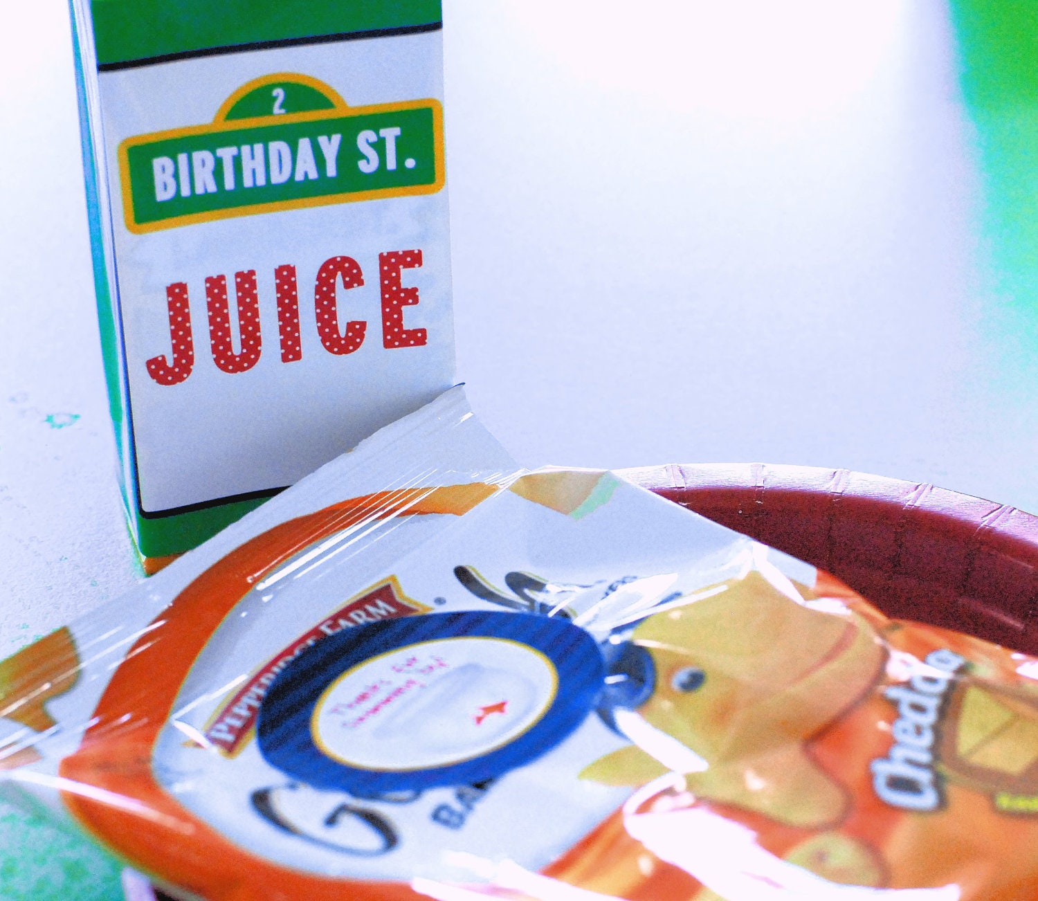INSTANT DOWNLOAD, SESAME Street Inspired Birthday Printable Juice Box