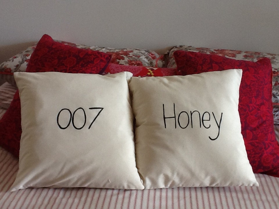 Fun cushion decorative throw pillow covers of by CreativelyCouture