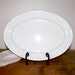 Antique white ironstone platter