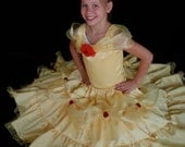 Parley Ray Disney Princess Belle Beauty and the Beast Dress for Pageants Weddings Disneyland