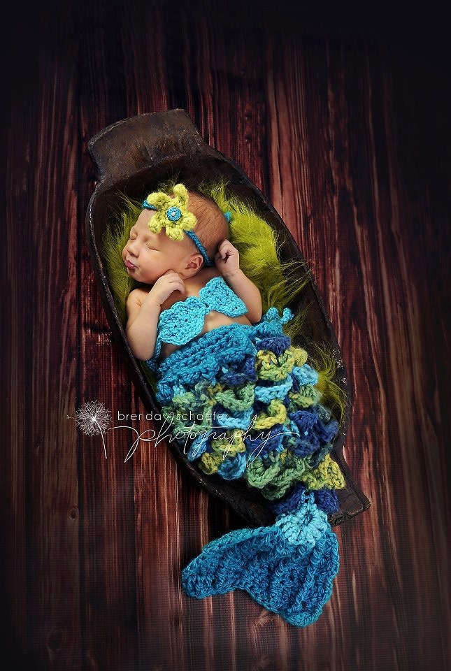 Newborn Mermaid set