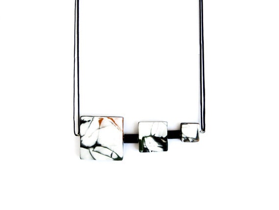 OOAK Polymer clay Necklace