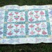 Sun Bonnet Sue Lap Quilt 47 x 47 Inches