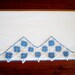 Vintage Pillowcases Pair Hand Crochet Blue Flowers Roses