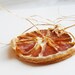 REAL Dried FRUIT Ornament, Orange, Pear, Apple, Fall Decor, 12 ornaments. Natural decorations. Made to order.