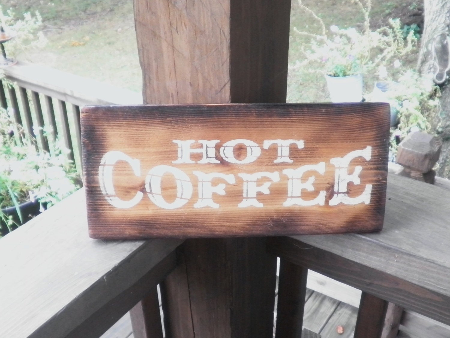 Wood Burnt Signs