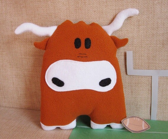 large longhorn stuffed animal