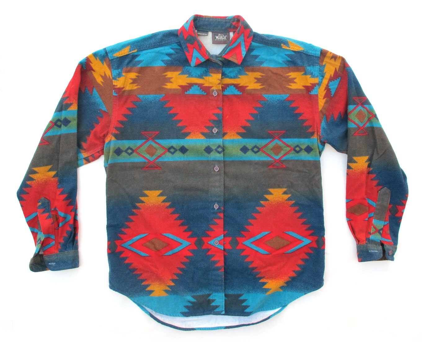 Vintage Woolrich Womens Navajo Shirt