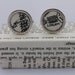 Lord of the Rings// Middle Earth Maps// Literature Cufflinks