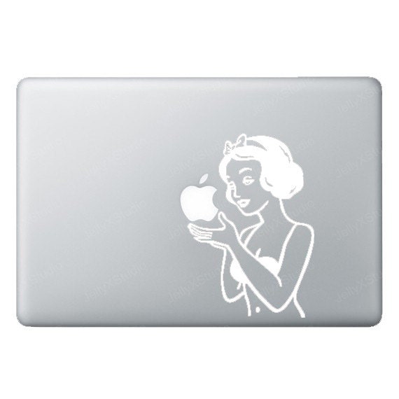 Bikini Snow White Stickers Sticker Macbook Decal Decals Macbook Pro Macbook Air Macbook