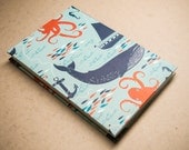 Hand Bound Nautical Sketchbook