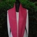 Infinity Eternity Cowl Neck Warmer Scarf Watermelon Hot Pink Cluster Crochet READY TO SHIP