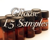 Perfume Oil Samples: Choose Fifteen (15) 2mL Sample Perfume and Cologne Oils