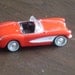 Vintage 1957 Corvette Toy Car