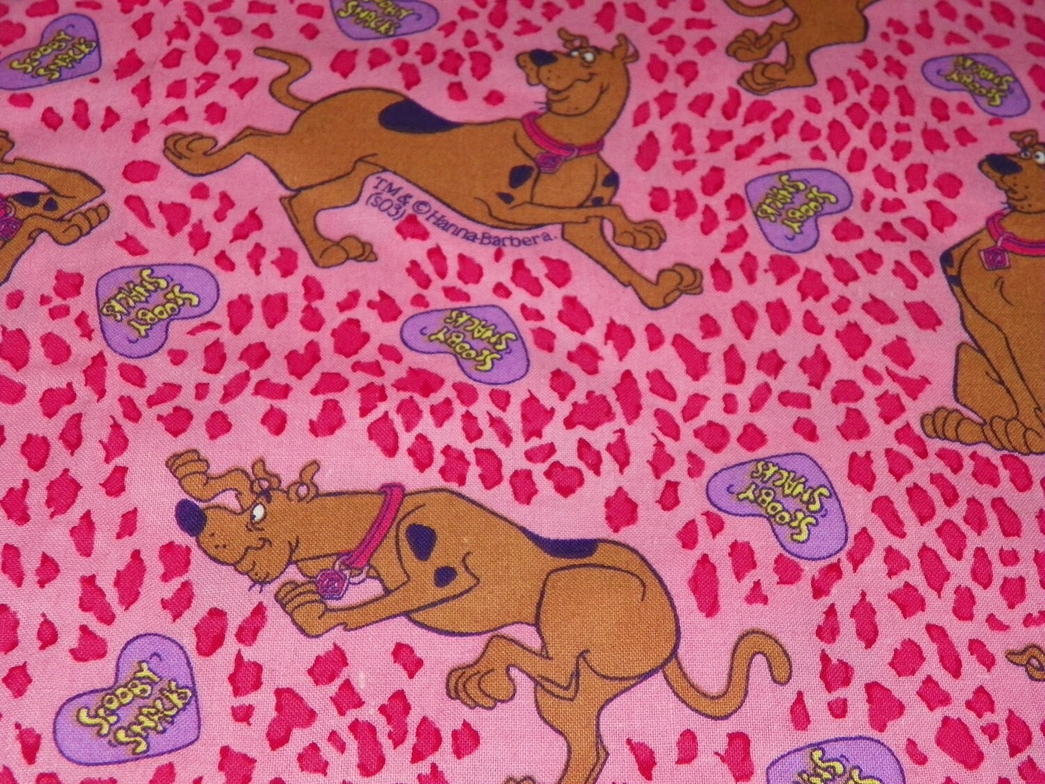 pink scooby doo teddy