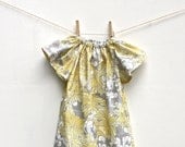 Yellow Flora Dress // Baby Dress // Girl Dress // Toddler Dress