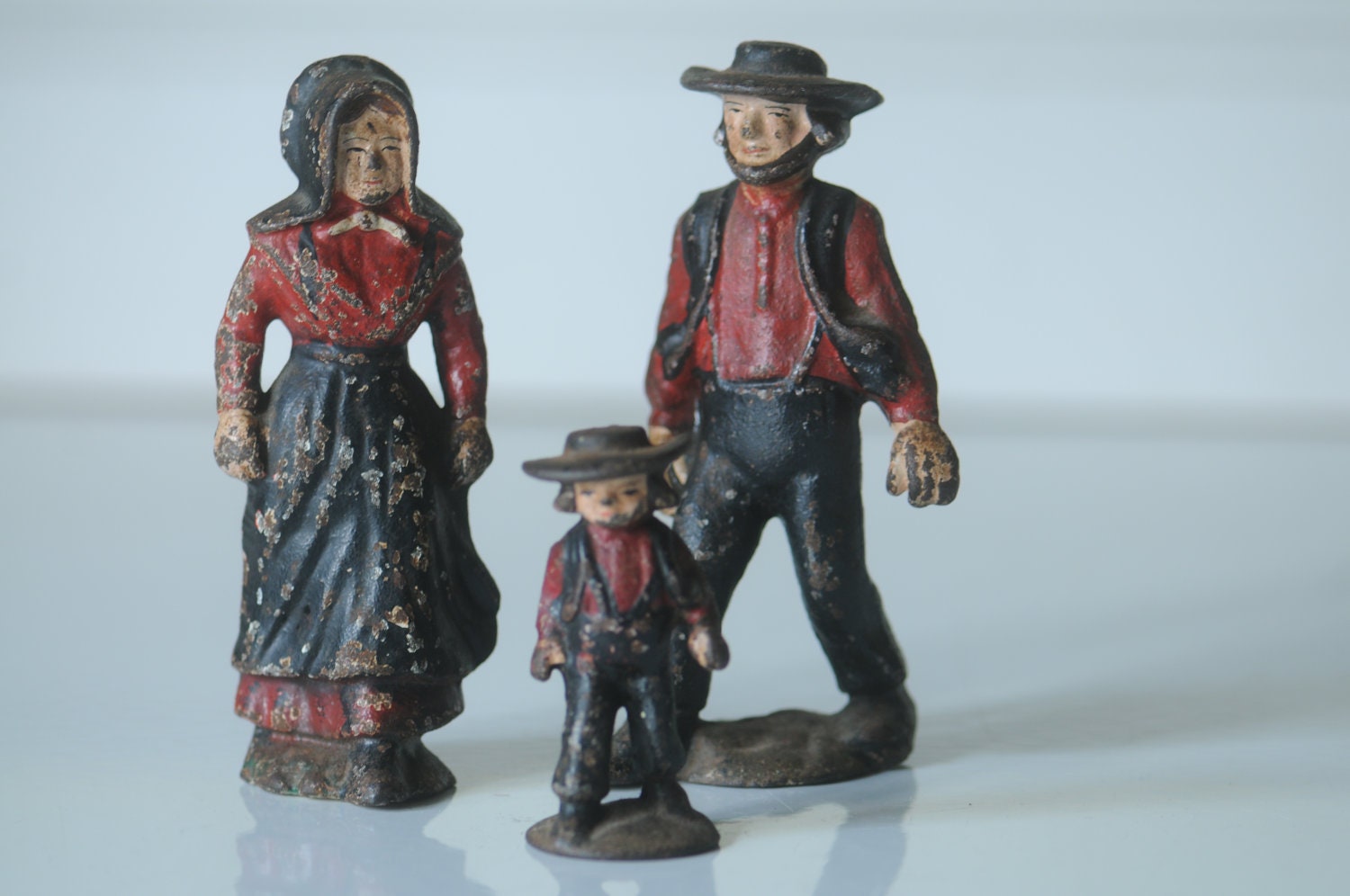 small cast iron figurines