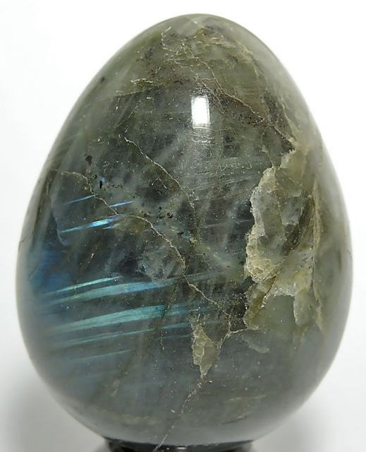 Labradorite Spectrolite Brilliant Schiller Large Polished Stone Egg